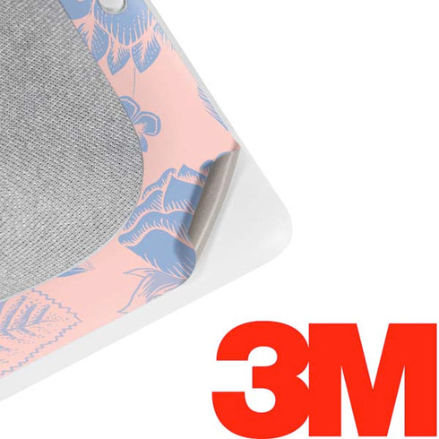 Rose Quartz & Serenity Floral Google Home Hub Skin