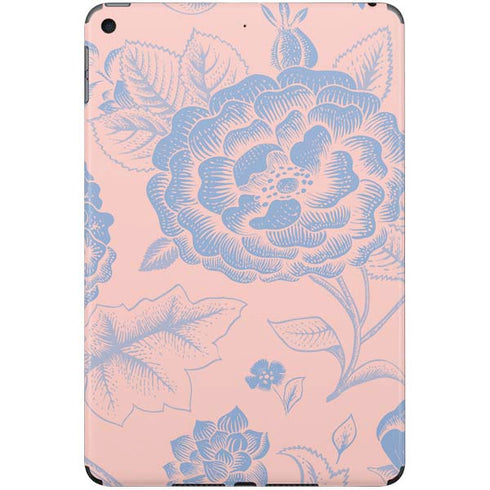Rose Quartz & Serenity Floral iPad Skins