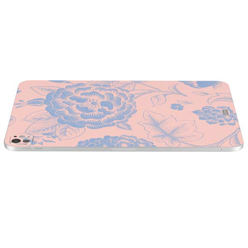 Rose Quartz & Serenity Floral iPad Pro 13in M4 (2024) Skin