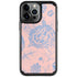 Rose Quartz & Serenity Floral iPhone Cases