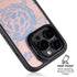 Rose Quartz & Serenity Floral iPhone 13 Pro Kickstand Case