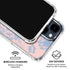 Rose Quartz & Serenity Floral iPhone 15 Clear Case