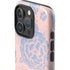 Rose Quartz & Serenity Floral iPhone 16 Pro Impact Case