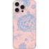 Rose Quartz & Serenity Floral iPhone 16 Pro Max Skin