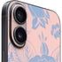 Rose Quartz & Serenity Floral iPhone 16 Skin