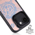 Rose Quartz & Serenity Floral iPhone 16e Kickstand Case
