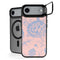 Rose Quartz & Serenity Floral iPhone 17 Air Kickstand Case