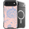 Rose Quartz & Serenity Floral iPhone 17 Air MagSafe Case