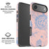 Rose Quartz & Serenity Floral iPhone 17 Air Magsafe Impact Case
