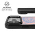 Rose Quartz & Serenity Floral iPhone 17 Pro Kickstand Case