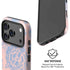 Rose Quartz & Serenity Floral iPhone 17 Pro Magsafe Impact Case
