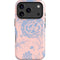 Rose Quartz & Serenity Floral iPhone 17 Pro Max Magsafe Impact Case
