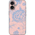 Rose Quartz & Serenity Floral iPhone 17 Skin
