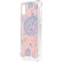 Rose Quartz & Serenity Floral iPhone XS Clear Case