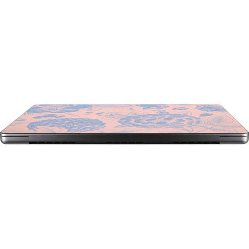 Rose Quartz & Serenity Floral Apple MacBook Pro 14-inch Skin