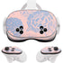 Rose Quartz & Serenity Floral Meta Quest 3S Skin
