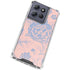 Rose Quartz & Serenity Floral Moto G Stylus 5G (2025) Clear Case
