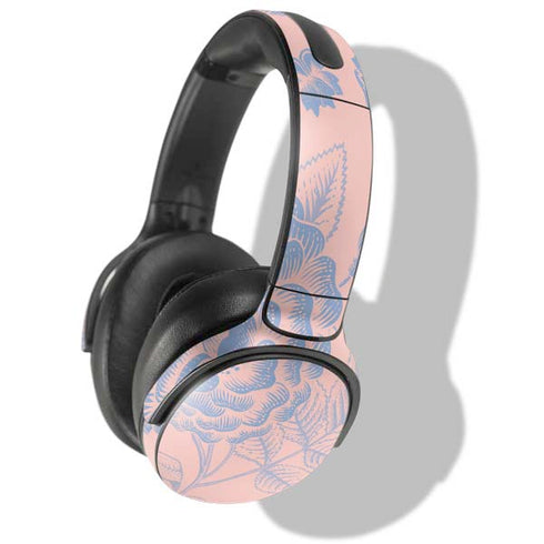 Rose Quartz & Serenity Floral Skullcandy Venue Skin