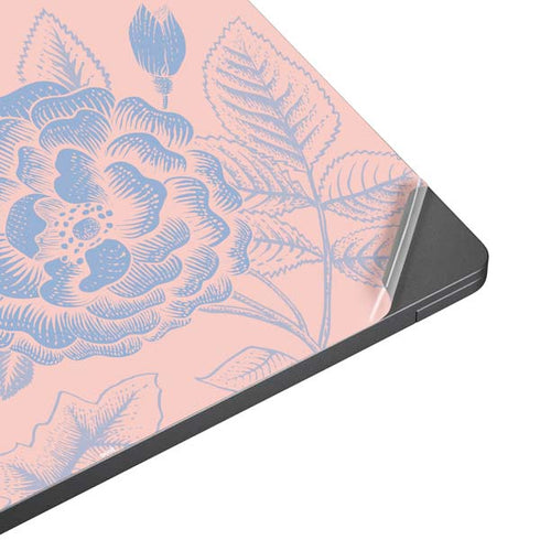 Rose Quartz & Serenity Floral Surface Laptop 7 13.8in Skin