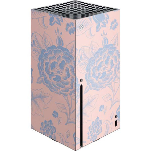 Rose Quartz & Serenity Floral Xbox Series X Skins