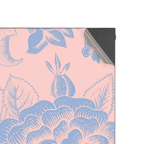 Rose Quartz & Serenity Floral XBox Series X Digital Edition Console Skin