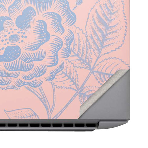 Rose Quartz & Serenity Floral HP ZBook Fury 16 G10 Skin