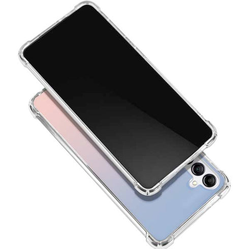 Rose Quartz & Serenity Ombre Galaxy A16 5G Clear Case