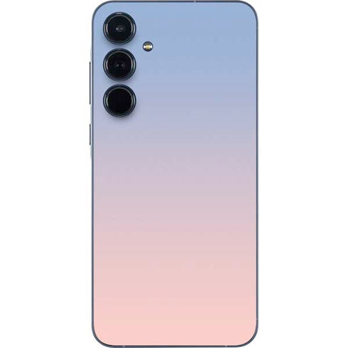 Rose Quartz & Serenity Ombre Galaxy A35 5G Skin