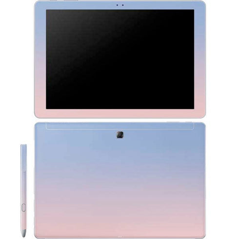 Rose Quartz & Serenity Ombre Galaxy Book 12in Skin