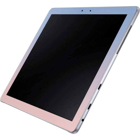 Rose Quartz & Serenity Ombre Galaxy Book 12in Skin