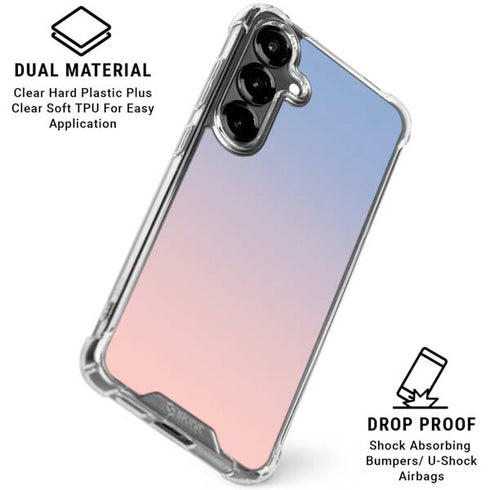 Rose Quartz & Serenity Ombre Galaxy S26 Plus Clear Case
