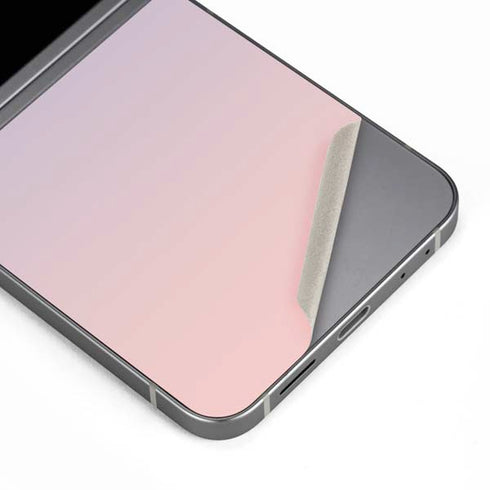 Rose Quartz & Serenity Ombre Galaxy Z Flip6 Skin