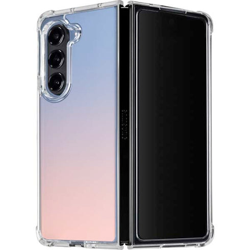 Rose Quartz & Serenity Ombre Galaxy Z Fold5 5G Clear Case