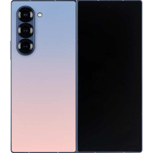 Rose Quartz & Serenity Ombre Galaxy Z Fold6 Skin