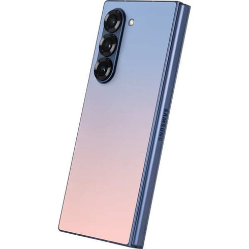 Rose Quartz & Serenity Ombre Galaxy Z Fold6 Skin