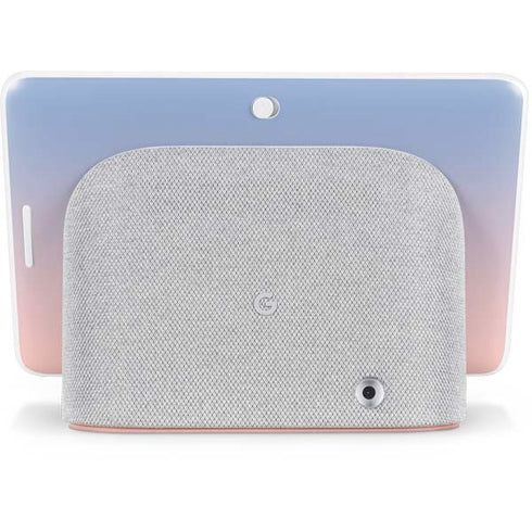 Rose Quartz & Serenity Ombre Google Home Hub Skin
