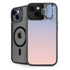 Rose Quartz & Serenity Ombre iPhone 14 Plus Kickstand Case