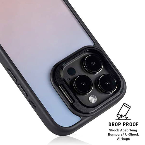 Rose Quartz & Serenity Ombre iPhone 14 Pro Max Kickstand Case