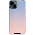 Rose Quartz & Serenity Ombre iPhone 15 Clear Case