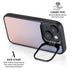 Rose Quartz & Serenity Ombre iPhone 15 Kickstand Case