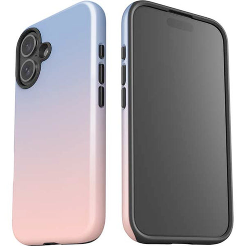 Rose Quartz & Serenity Ombre iPhone 16 Plus Impact Case
