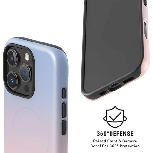 Rose Quartz & Serenity Ombre iPhone 16 Pro Magsafe Impact Case