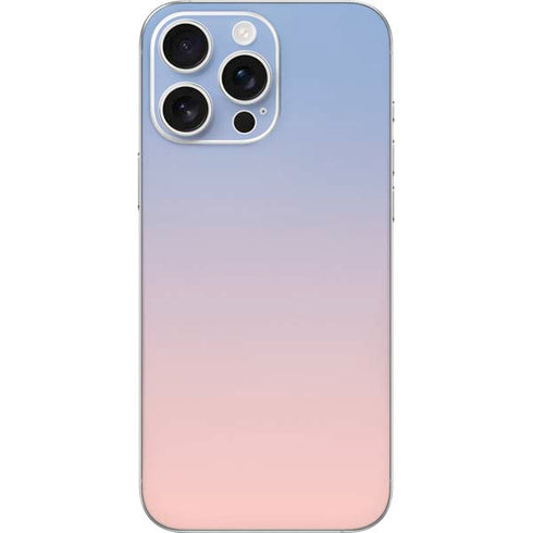 Rose Quartz & Serenity Ombre iPhone 16 Pro Max Skin