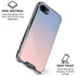 Rose Quartz & Serenity Ombre iPhone 16e Clear Case