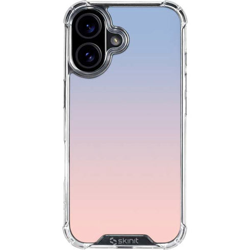 Rose Quartz & Serenity Ombre iPhone 17 Clear Case