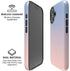 Rose Quartz & Serenity Ombre iPhone 17 Magsafe Impact Case