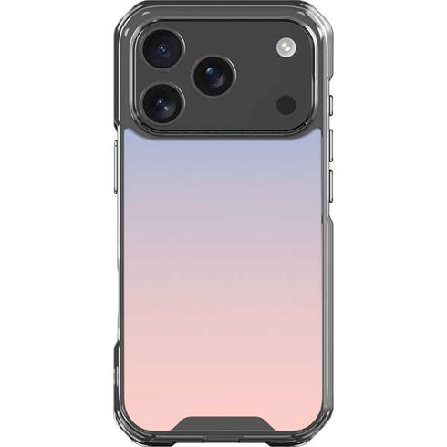 Rose Quartz & Serenity Ombre iPhone 17 Pro Clear Case