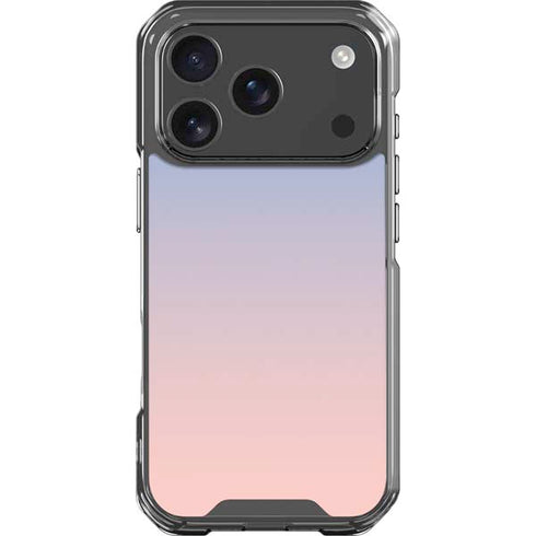 Rose Quartz & Serenity Ombre iPhone 18 Pro Clear Case