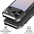 Rose Quartz & Serenity Ombre iPhone 18 Pro Clear Case