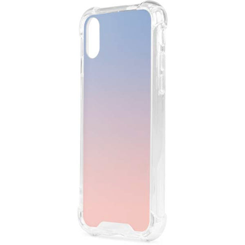 Rose Quartz & Serenity Ombre iPhone XS Clear Case